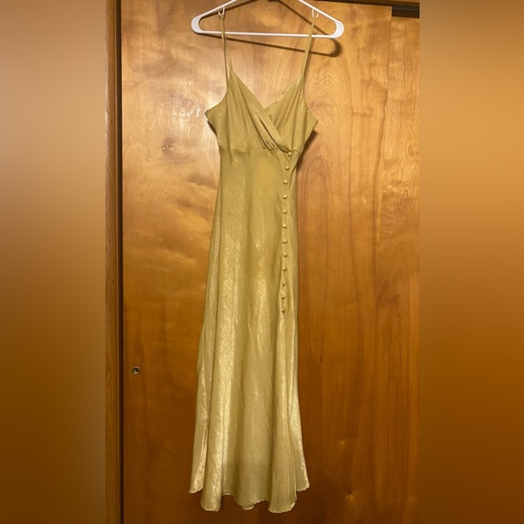 Zara Buttoned Slip Dress - Picture 7 of 10